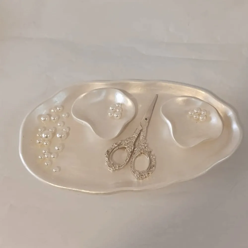 Taş Sedef İncili Söz ve Nişan Tepsisi